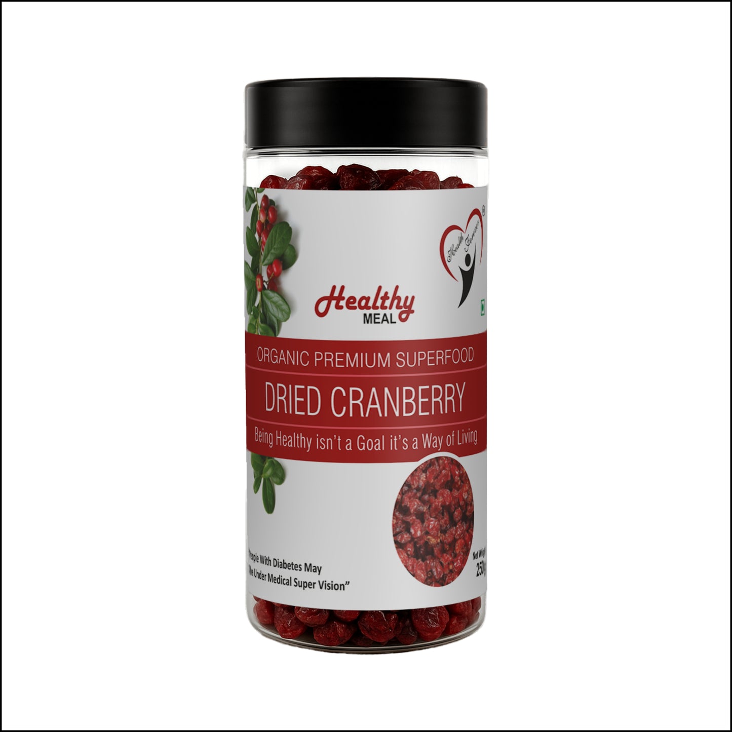 Healthy Meal dried Cranberry 250 gm