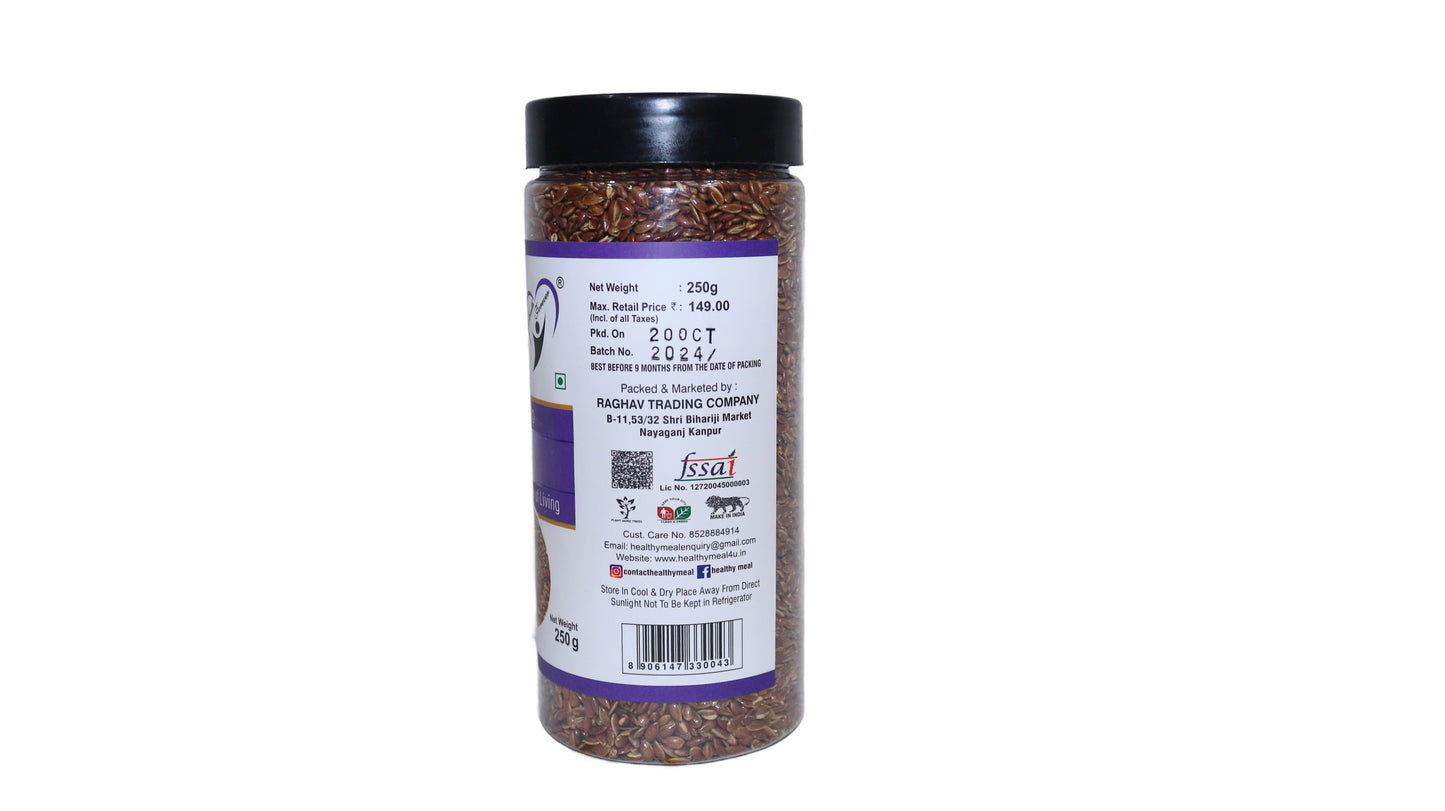 Healthy Meal Flax seeds premium superfood 250 gm