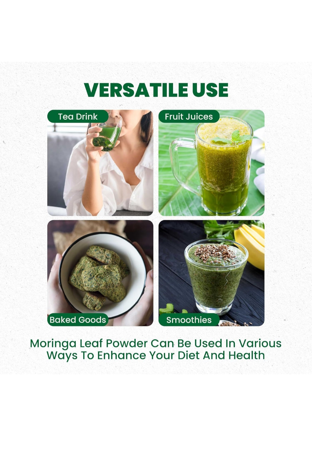 Healthy Meal Moringa Powder premium superfood 250gm