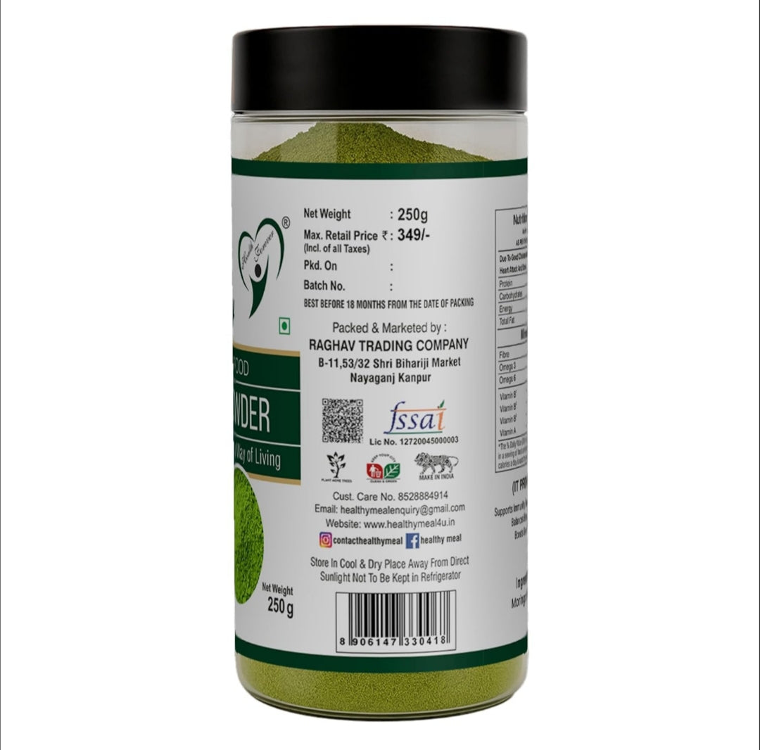 Healthy Meal Moringa Powder premium superfood 250gm