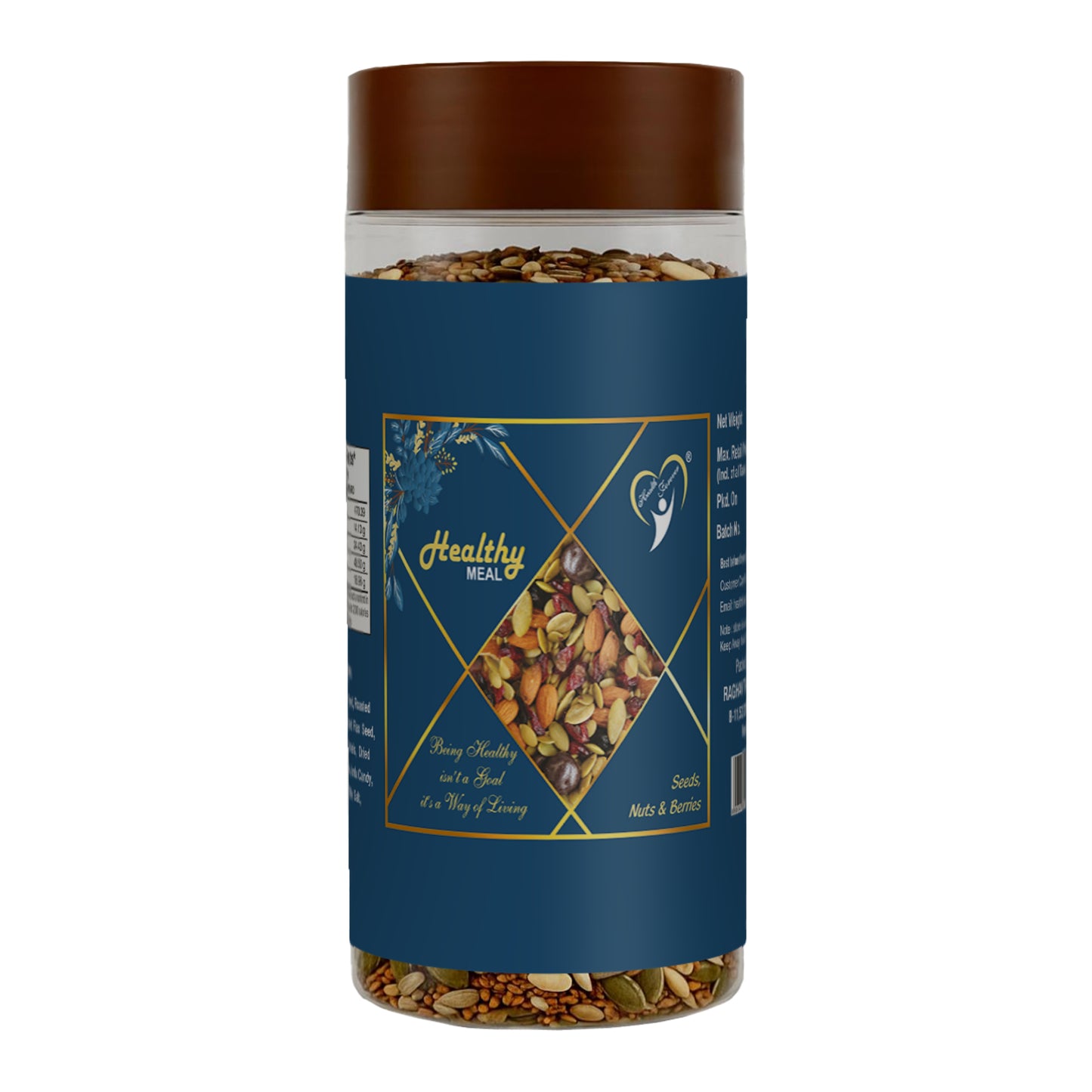 Healthy Meal trail mix- Blend of 8 nutritious low calorie high protein superfood