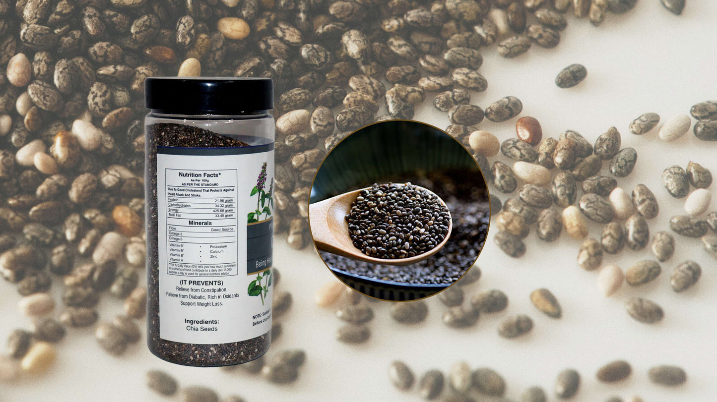 Healthy Meal Chia seeds premium superfood 250 gm