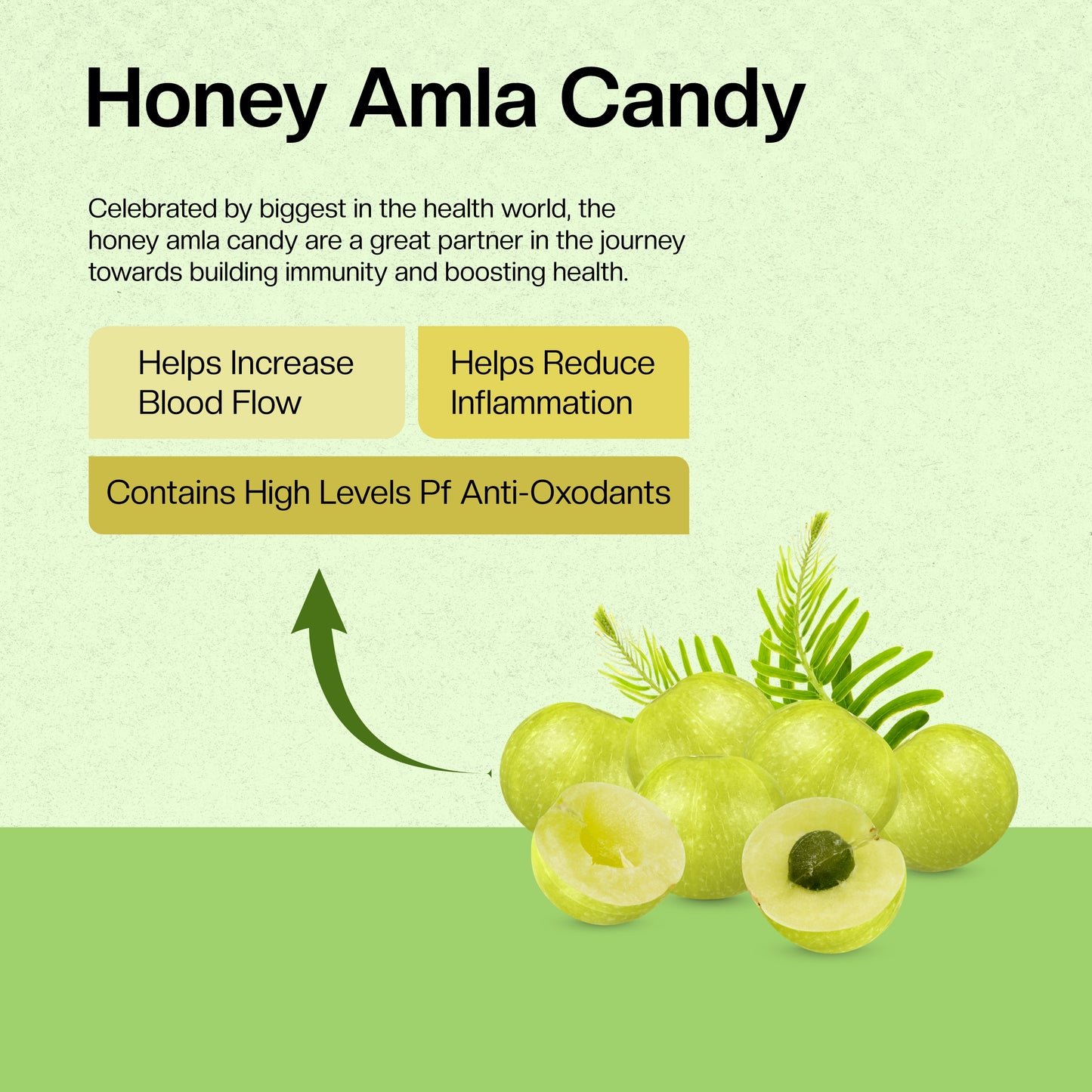 Healthy Meal honey amla candy premium superfood 250 gm | No artificial sugar| High in vitamins and minerals