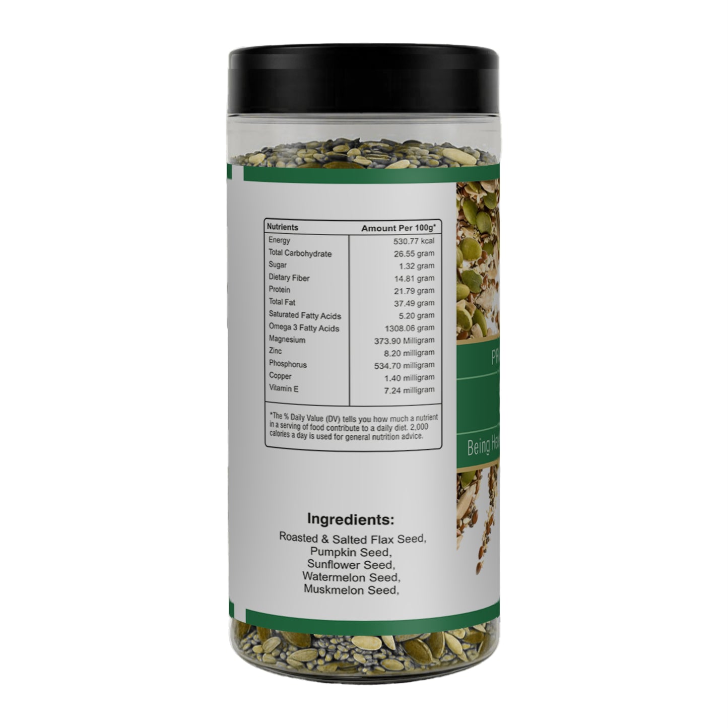 Healthy Meal mix seeds- Blend of 5 nutritious and roasted seeds| High protein Low calorie superfood 250gm