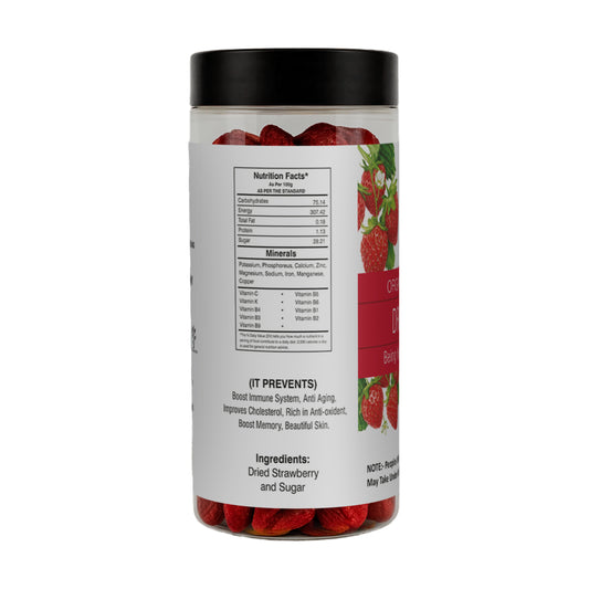 Healthy Meal dried strawberry 250 gm