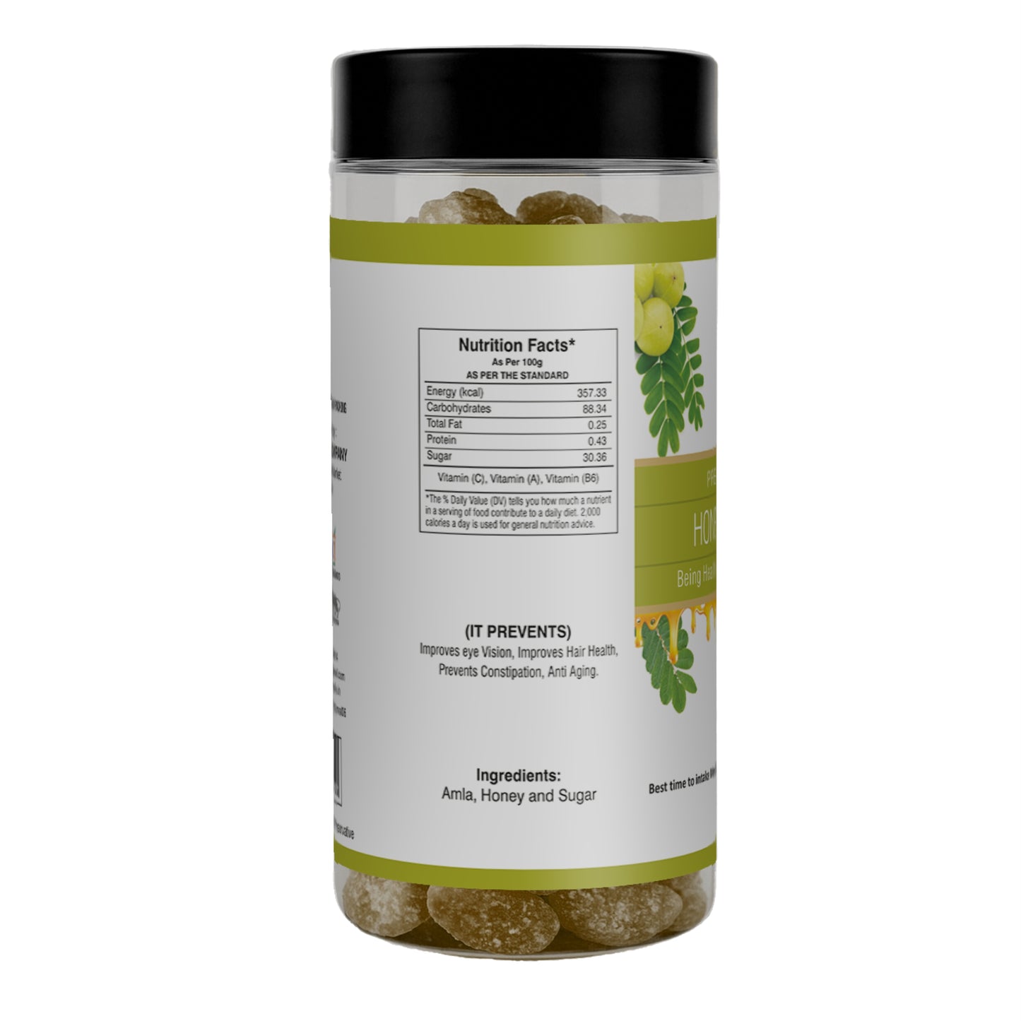 Healthy Meal honey amla candy premium superfood 250 gm | No artificial sugar| High in vitamins and minerals